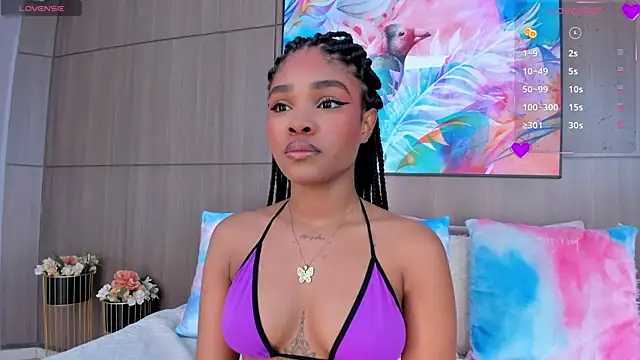 Snapshot of AriaFoster chatting on February 7, 3:55 am AriaFoster online show from February 7, 3:55 am