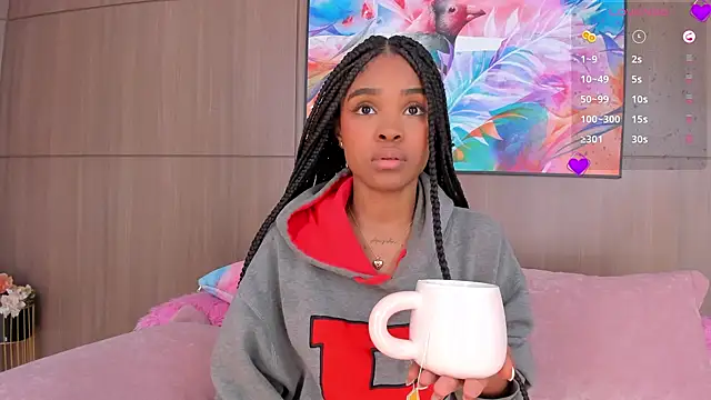 Snapshot of AriaFoster chatting on February 24, 10:04 am AriaFoster online show from February 24, 10:04 am