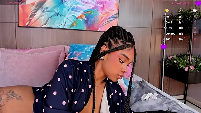 Snapshot of AriaFoster chatting on March 6, 9:47 am AriaFoster online show from March 6, 9:47 am