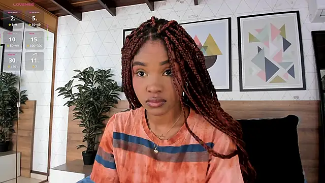 Snapshot of AriaFoster chatting on October 5, 4:33 am AriaFoster online show from October 5, 4:33 am