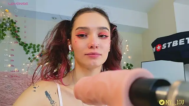 Snapshot of MyLou_ chatting on January 7, 7:06 pm MyLou online show from January 7, 7:06 pm