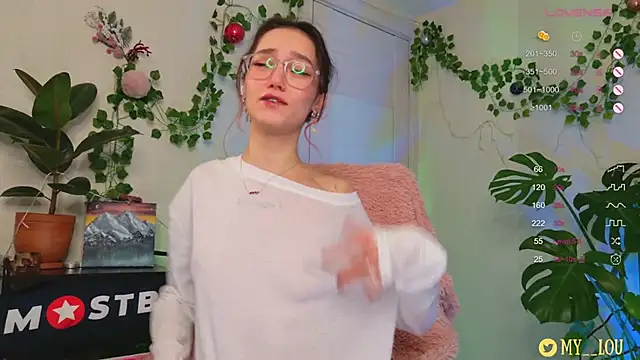 Snapshot of MyLou_ chatting on January 8, 3:17 pm MyLou online show from January 8, 3:17 pm