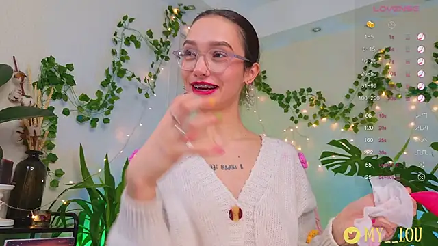 Snapshot of MyLou_ chatting on January 18, 4:53 pm MyLou online show from January 18, 4:53 pm