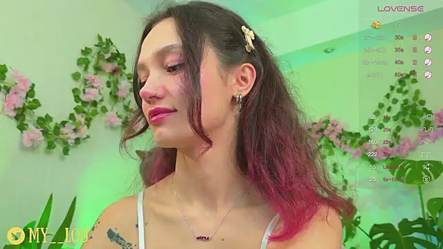 Snapshot of MyLou_ chatting on February 17, 3:31 pm MyLou online show from February 17, 3:31 pm