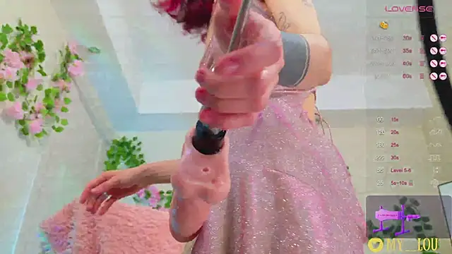 Snapshot of MyLou_ chatting on March 17, 6:32 pm MyLou online show from March 17, 6:32 pm