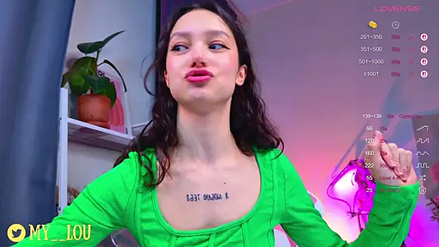 Snapshot of MyLou_ chatting on November 9, 3:10 pm MyLou online show from November 9, 3:10 pm