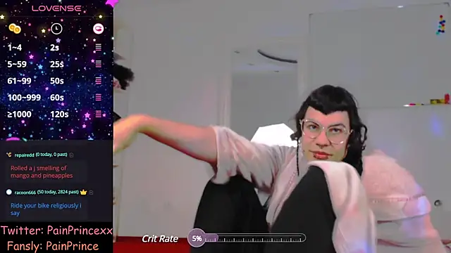 Snapshot of pain_princee chatting on December 5, 10:12 pm pain princee online show from December 5, 10:12 pm