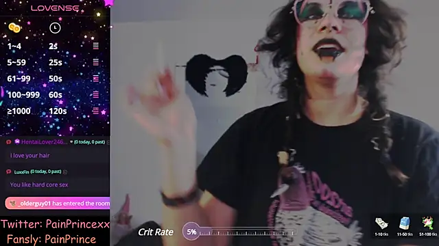 Snapshot of pain_princee chatting on January 15, 11:51 pm pain princee online show from January 15, 11:51 pm