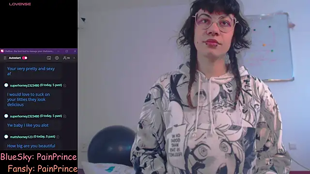 Snapshot of pain_princee chatting on February 19, 1:50 pm pain princee online show from February 19, 1:50 pm