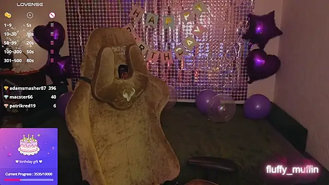 Fluffy muffin  online show from January 19, 10:06 pm