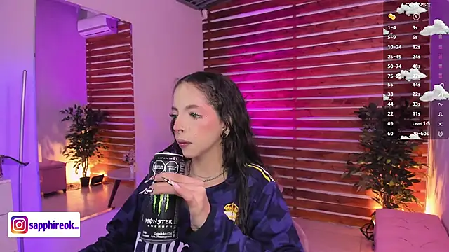 Sapphire Venuss online show from November 14, 1:26 am