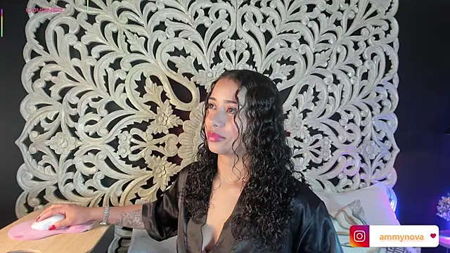 Snapshot of Ammy_nova chatting on July 17, 8:03 pm Ammy nova online show from July 17, 8:03 pm