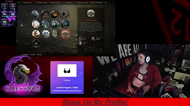 Rae-Suon online show from December 5, 4:43 am