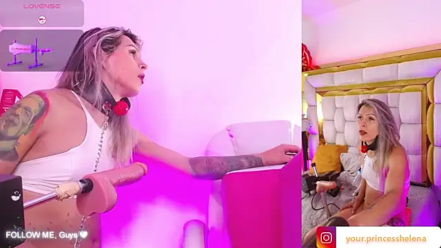 Snapshot of Princess_Helena chatting on March 9, 8:51 am Princess Helena online show from March 9, 8:51 am