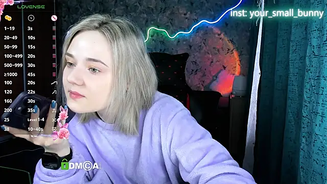 Snapshot of Your_small_bunny chatting on May 17, 2:09 am Your small bunny online show from May 17, 2:09 am