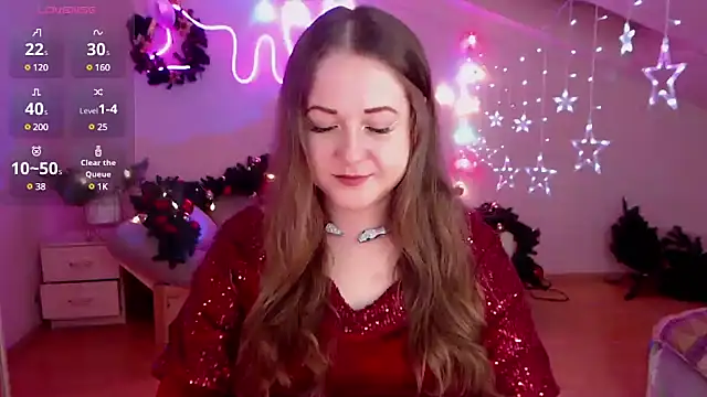 Snapshot of LizzyShine chatting on December 17, 5:47 pm LizzyShine online show from December 17, 5:47 pm