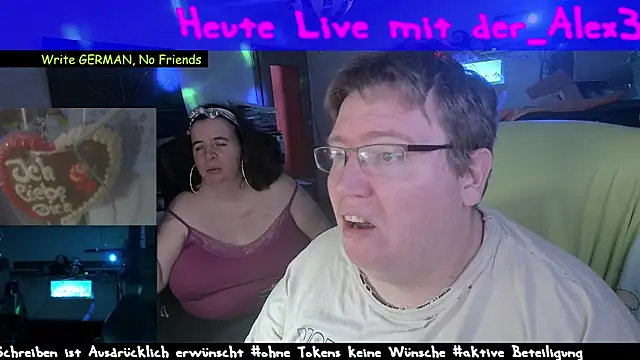 der alex38 online show from March 15, 9:16 pm