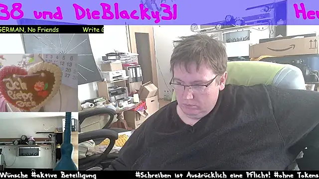 der alex38 online show from March 17, 1:08 pm