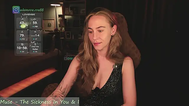  Eva Adama online show from July 9, 4:22 pm