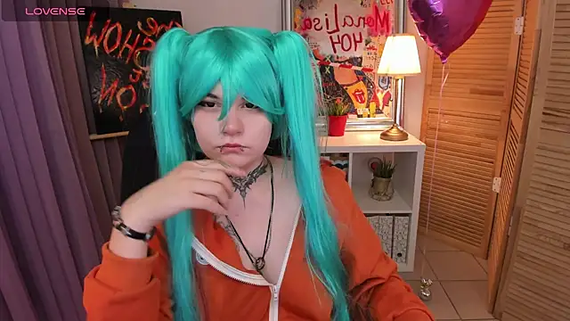 Snapshot of mekurisu chatting on February 23, 1:35 am mekurisu online show from February 23, 1:35 am