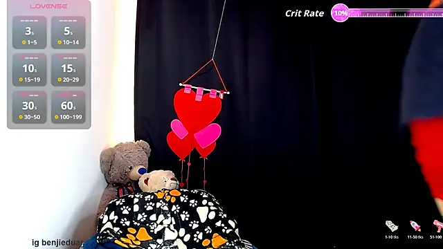 benji hoter online show from February 12, 10:38 pm