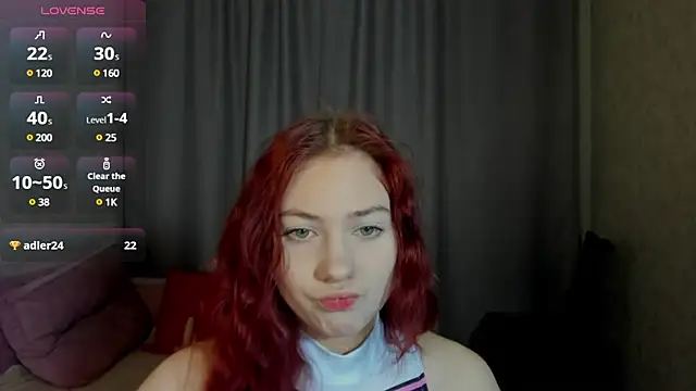 Snapshot of Miss_you_kiss chatting on February 1, 4:03 am Miss you kiss online show from February 1, 4:03 am