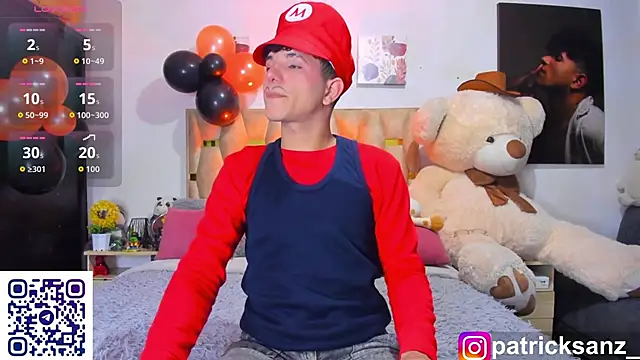 Snapshot of patrick_sanzz chatting on October 8, 1:47 am patrick sanzz online show from October 8, 1:47 am