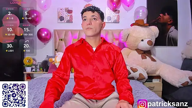 Snapshot of patrick_sanzz chatting on October 15, 4:01 am patrick sanzz online show from October 15, 4:01 am