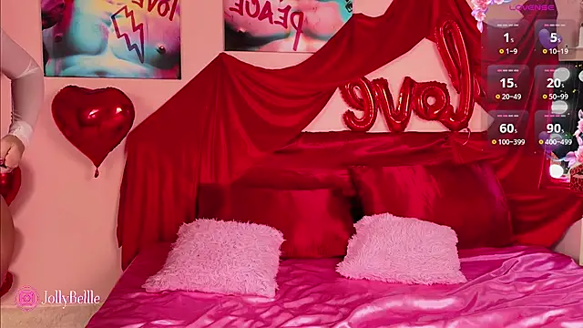 Snapshot of jolly_bellle chatting on February 21, 2:06 am jolly bellle online show from February 21, 2:06 am