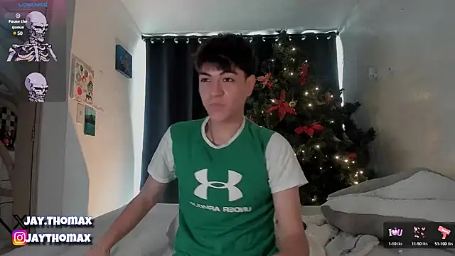 Snapshot of JaycoThomas chatting on December 13, 7:21 pm JaycoThomas online show from December 13, 7:21 pm