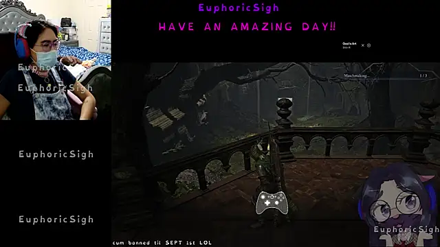 EuphoricSigh online show from May 19, 9:43 pm