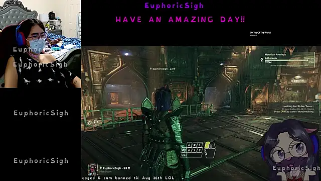 EuphoricSigh online show from July 4, 12:39 am