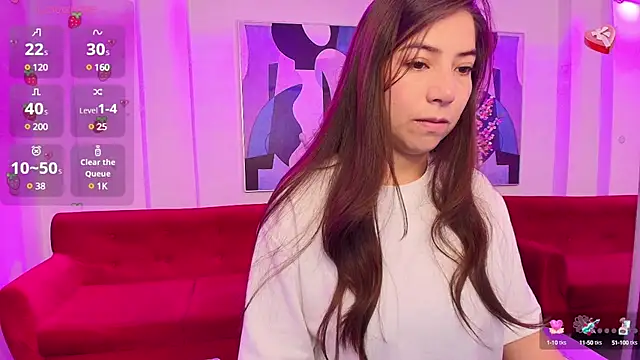 Snapshot of Ema_louis_ chatting on March 2, 12:01 pm Ema louis online show from March 2, 12:01 pm