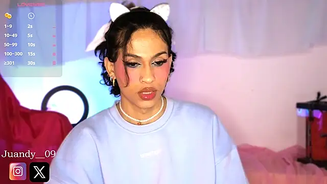 Snapshot of Abby_bella09 chatting on March 16, 8:10 am Abby bella09 online show from March 16, 8:10 am