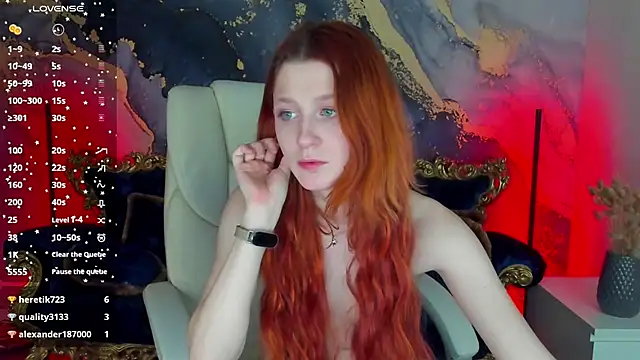 Snapshot of MagicLilu chatting on February 23, 11:36 pm MagicLilu online show from February 23, 11:36 pm