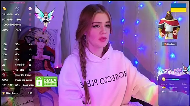 Snapshot of RedVelveten chatting on February 20, 3:12 am RedVelveten online show from February 20, 3:12 am