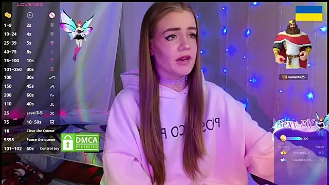 Snapshot of RedVelveten chatting on February 23, 11:25 pm RedVelveten online show from February 23, 11:25 pm