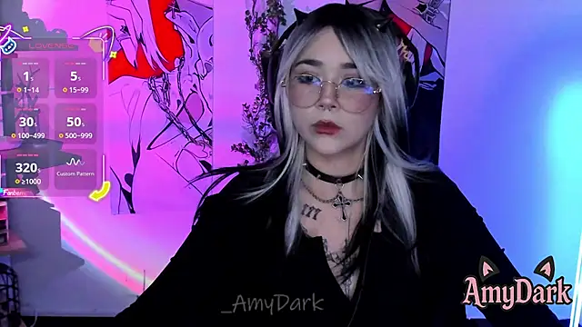  AmyDark online show from March 15, 11:22 pm