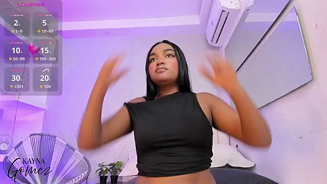 kayna gomez online show from October 15, 7:58 pm