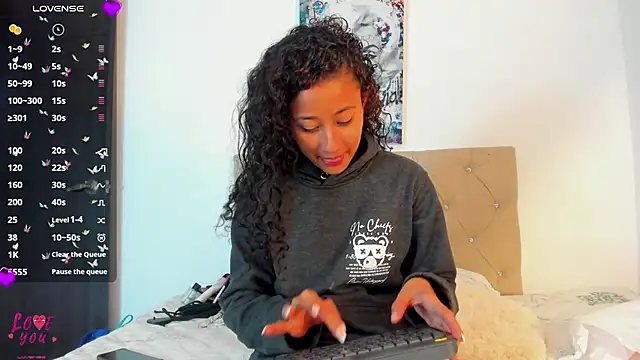 Snapshot of Milkdulce1 chatting on February 25, 2:03 am Milkdulce1 online show from February 25, 2:03 am