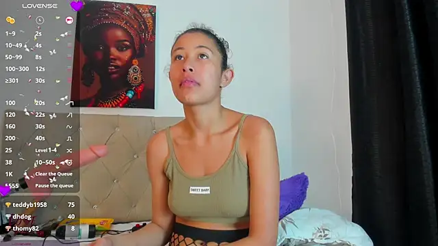 Snapshot of Milkdulce1 chatting on March 18, 5:52 am Milkdulce1 online show from March 18, 5:52 am