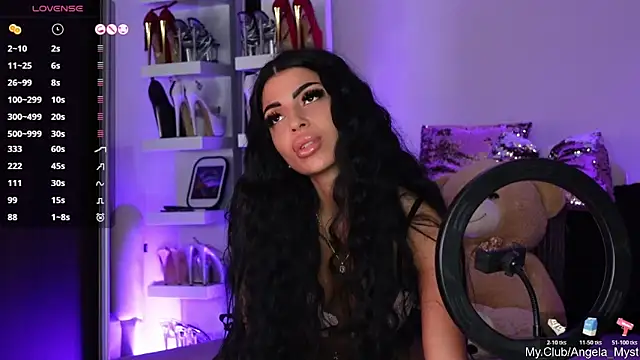 Angela Myst online show from March 4, 3:18 pm