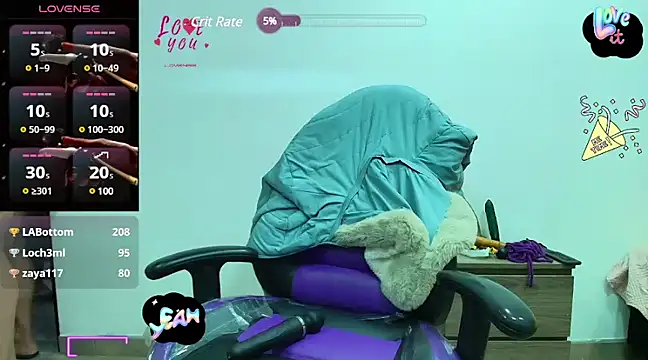 Snapshot of miisevvie_ chatting on February 24, 8:49 am miisevvie online show from February 24, 8:49 am