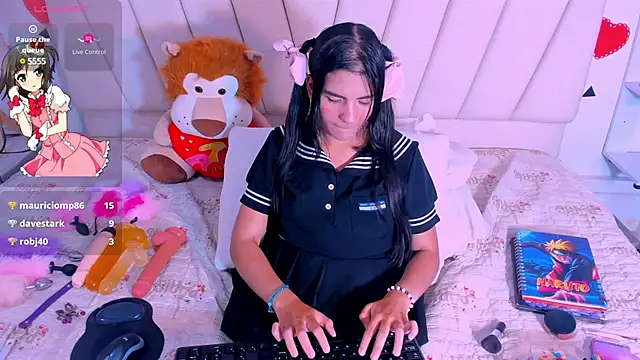 MorganitaX online show from March 21, 8:08 pm