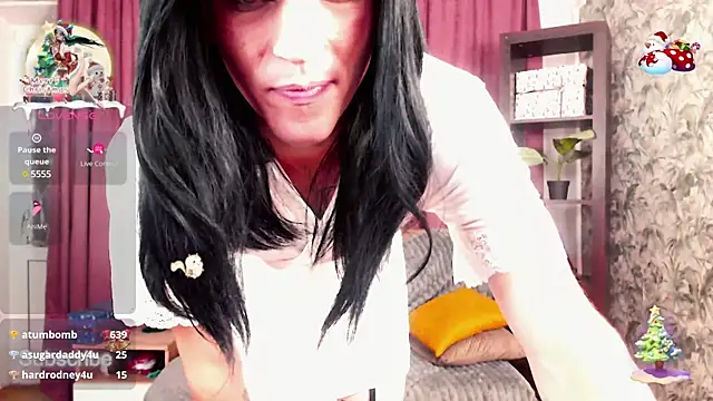  CRYSTAL tgirl online show from December 25, 6:30 pm