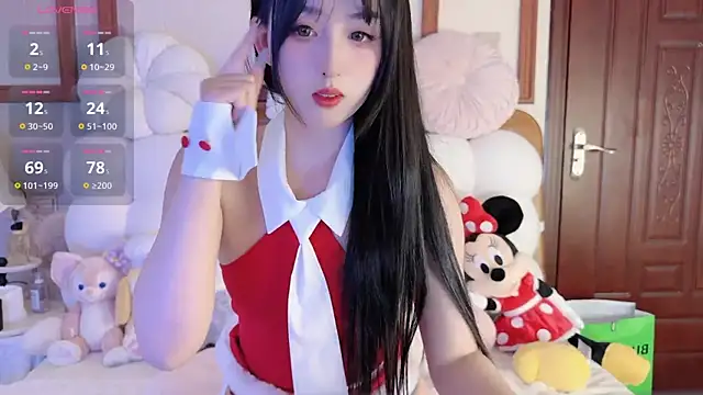Snapshot of Unique-yiyi chatting on December 24, 7:33 pm Unique-yiyi online show from December 24, 7:33 pm