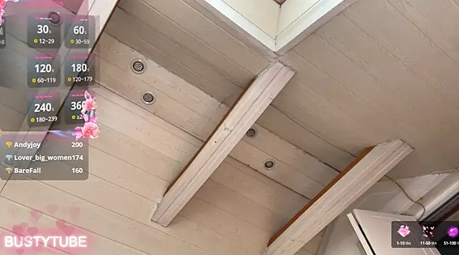 BUSTYTUBE online show from March 14, 9:24 am