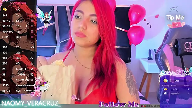 Naomy veracruz  online show from February 22, 5:02 pm