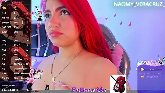 Naomy veracruz  online show from February 26, 1:19 pm