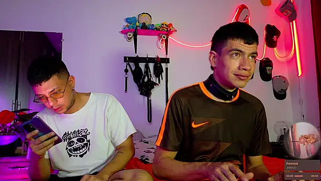 Nymphobuddies online show from January 8, 1:32 am